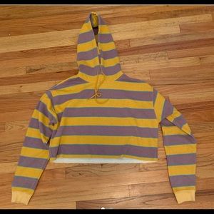 Urban outfitters cropped hoodie
